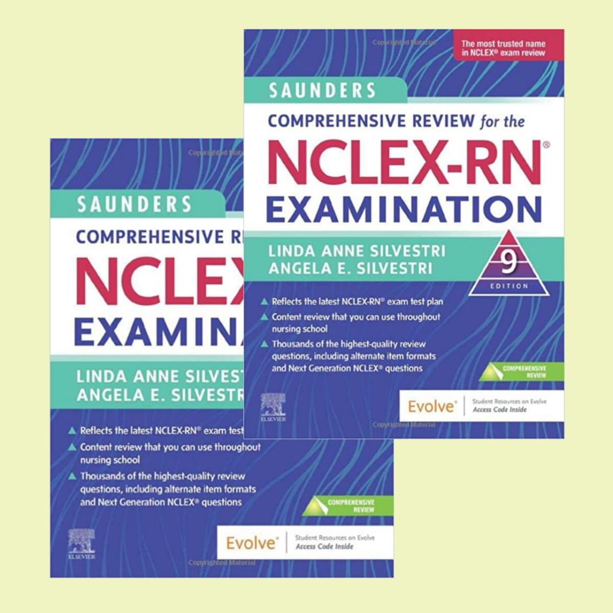SAUNDERS COMPREHENSIVE REVIEW FOR THE NCLEX-RN 2023 (دو جلدی)