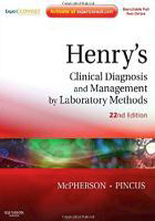 Henrys clinical Diagnosis and Management by Laboratory Methods  دو جلدی