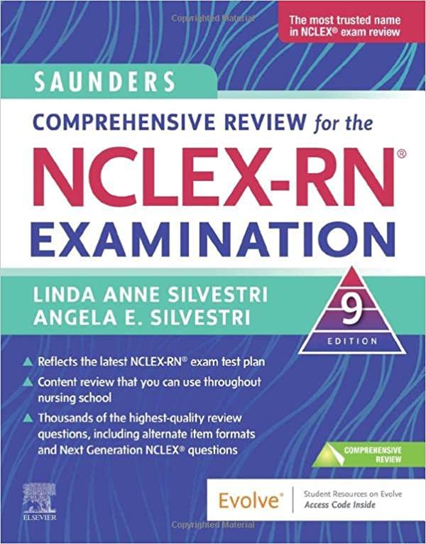 SAUNDERS COMPREHENSIVE REVIEW FOR THE NCLEX-RN 2023 دوجلدی