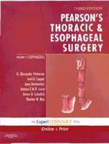 Thoracic and Esophageal Surgery - 3Vol -
Pearson